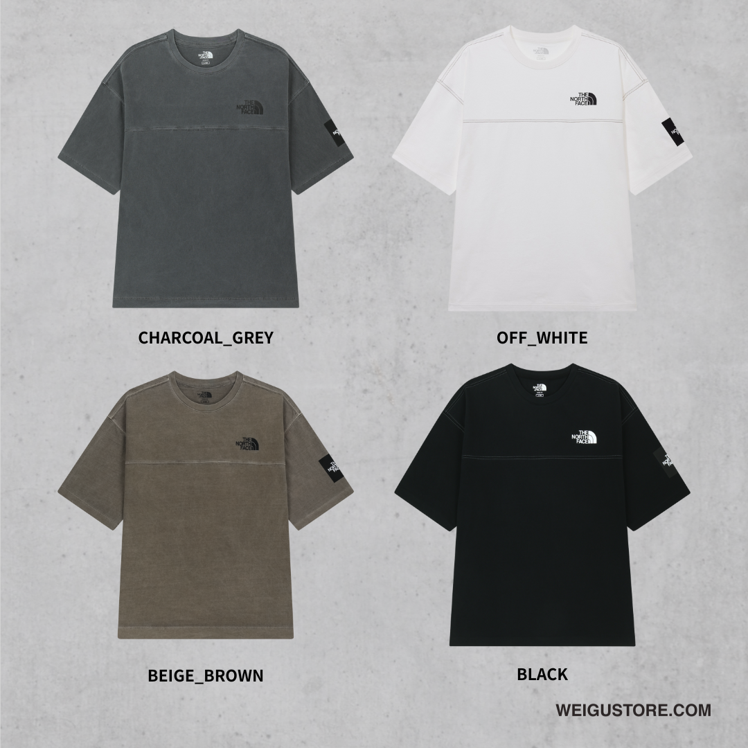 【預購】The North Face STITCH DYEING TEE 白標限定 水洗短T NT7UR04