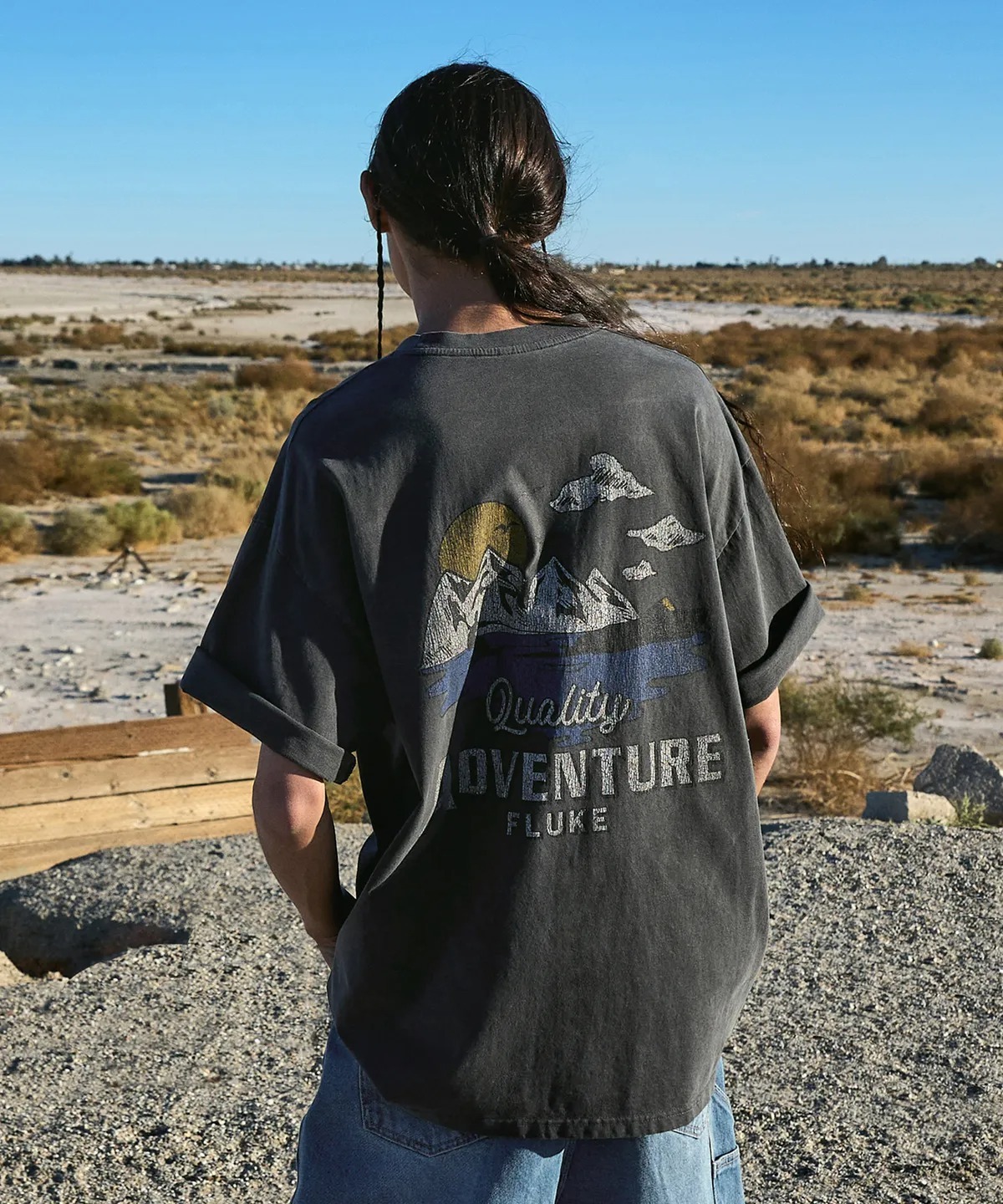 Fluke Mountain Adventure Crack T-Shirt FST736