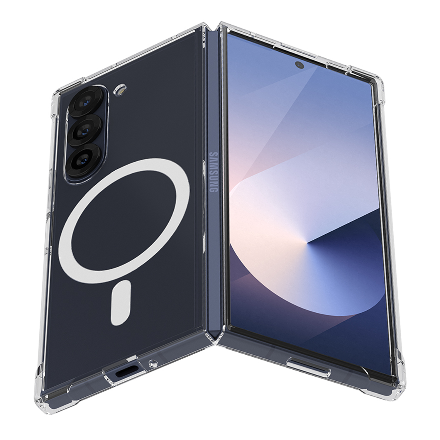 【Fold 7 現貨】 XPRO - Mag Clear Pro - Samsung Z Fold 7 Case 透明磁吸高度防撞手機硬殼