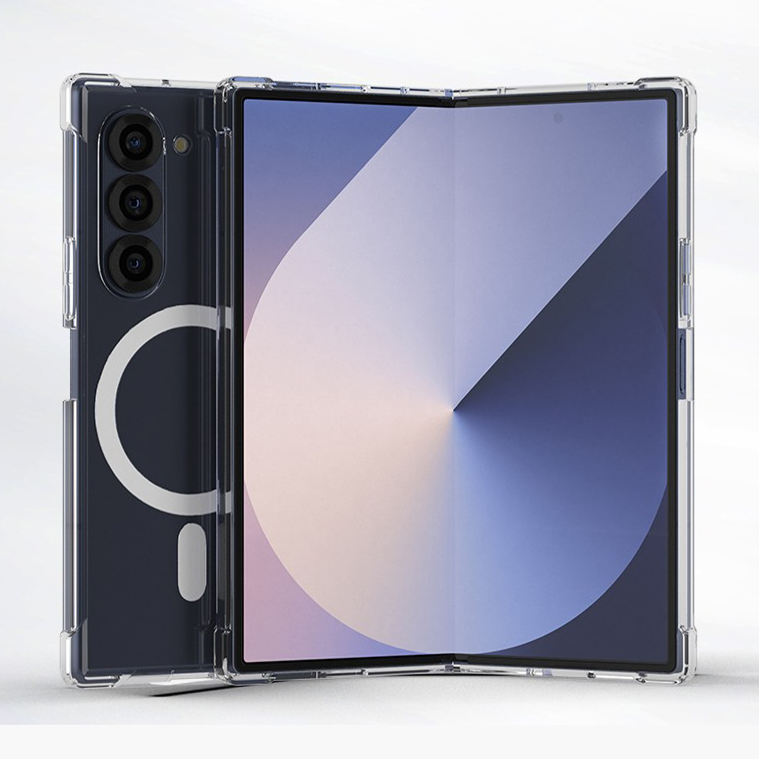 【Fold 7 現貨】 XPRO - Mag Clear Pro - Samsung Z Fold 7 Case 透明磁吸高度防撞手機硬殼