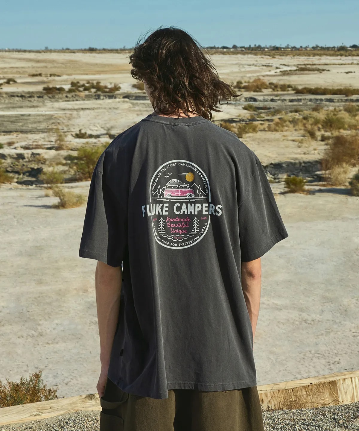 Fluke Camper Van Tour Pigment T-shirt FST710