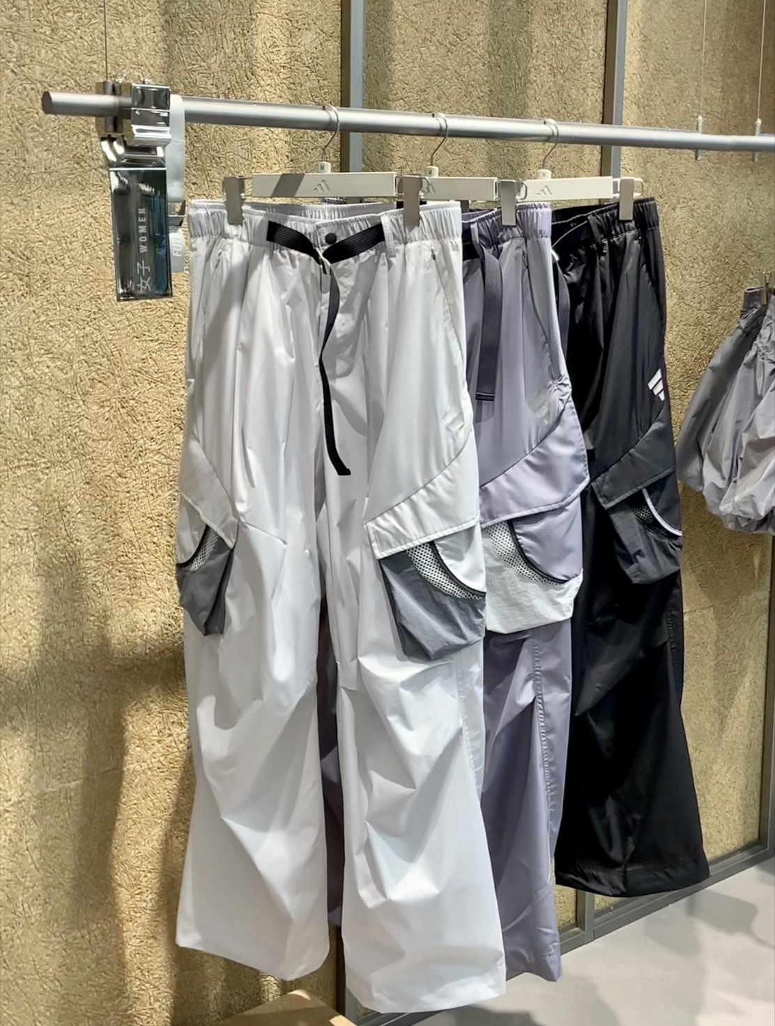 (台灣未發) Adidas FOS TRACKSUIT BOTTOMS 寬鬆工裝褲 三色