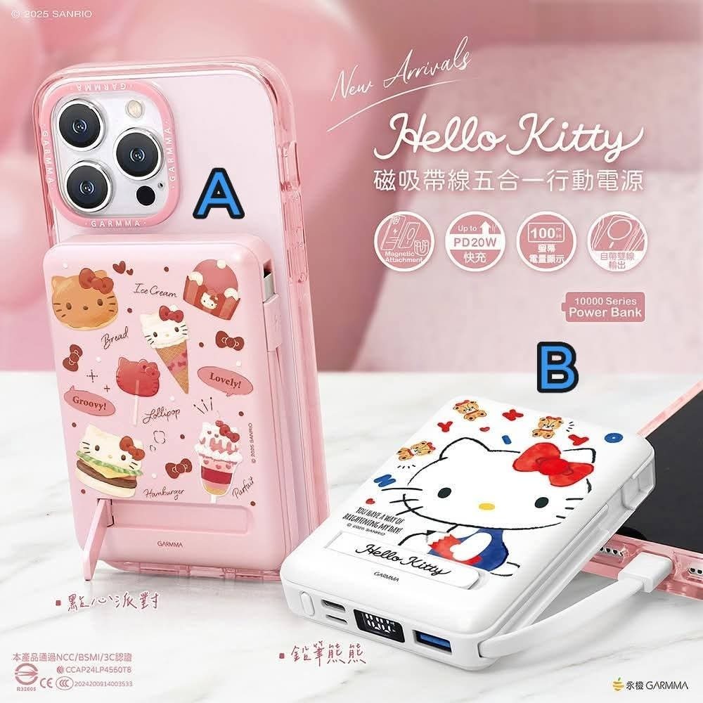 Sanrio 5 in 1 行動充電器