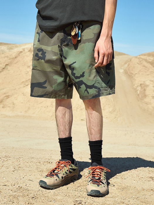 Fluke Original Camo Pocket Cago Half Pants FSP112