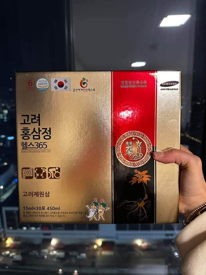 Ce013  韓國製 samsung Health 365 6年正宗根高麗蔘  $128/盒；2盒以上$118/1 3盒以上$99/1