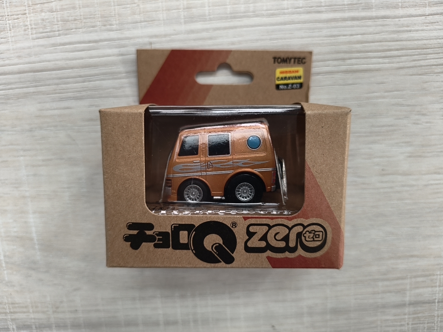 CHORO Q Z-03C NISSAN CARAVAN ORIGIN ORANGE