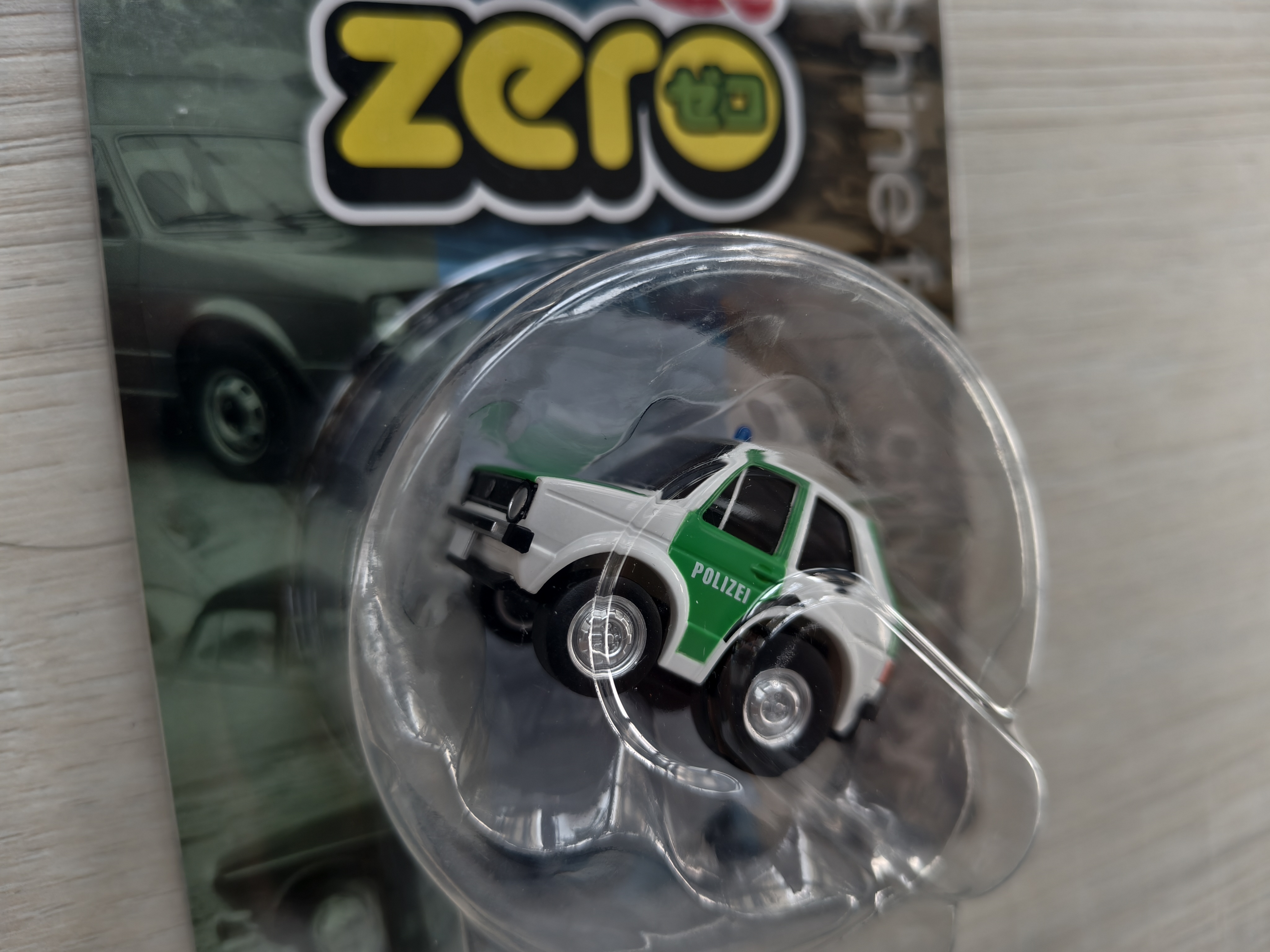 CHORO Q Z-34C VOLKSWAGEN GOLF POLICE CAR DEUTSCH