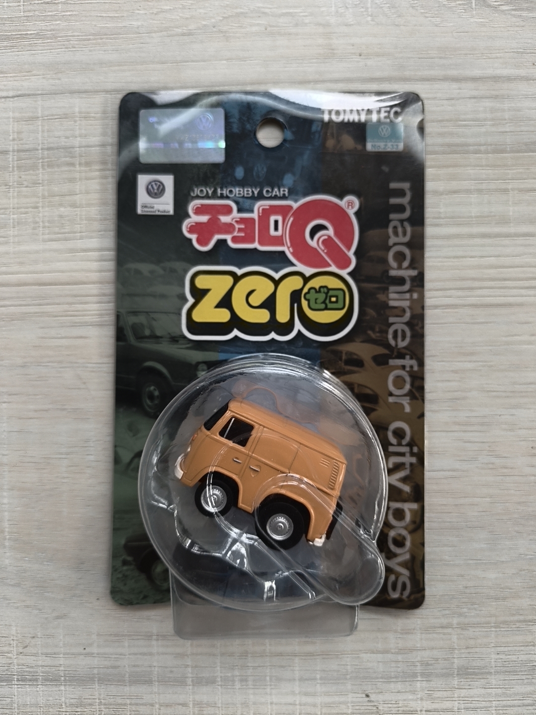 CHORO Q Z-33A VOLKSWAGEN DELIVERY VAN ORANGE