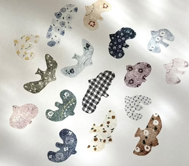 Pion．飛鳥 2.5cm割型和紙膠帶 <整捲/分裝>