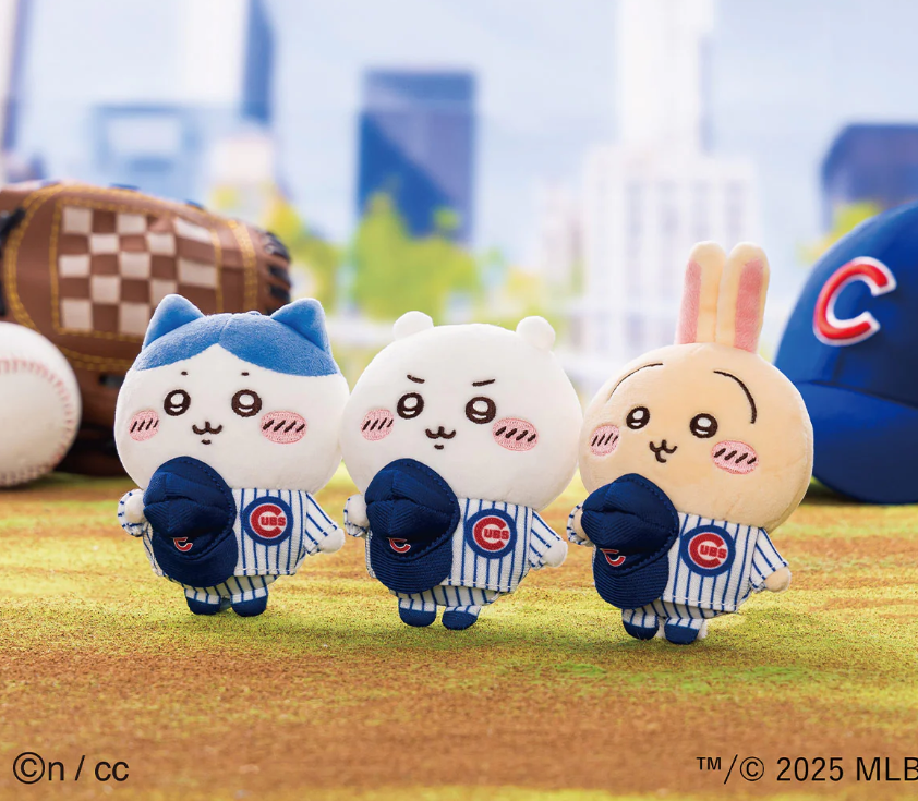 現貨-日本正版 Chiikawa MLB 棒球 公仔吊飾 小熊隊-