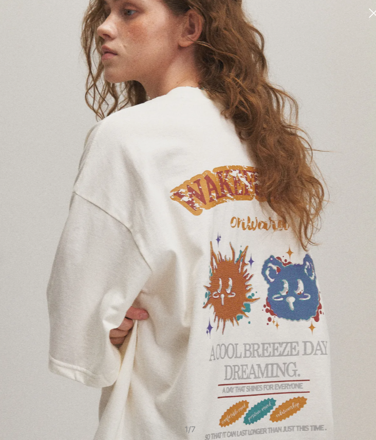 CPGN STUDIO / BREEZE DAY short T-shirt / white /   JUL25