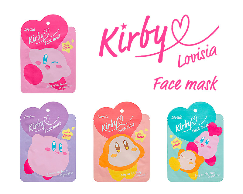 Lovisia KIRBY 星之卡比造型面膜