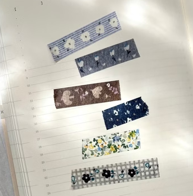 Pion．Deco tape 1.5cm和紙膠帶 共六款