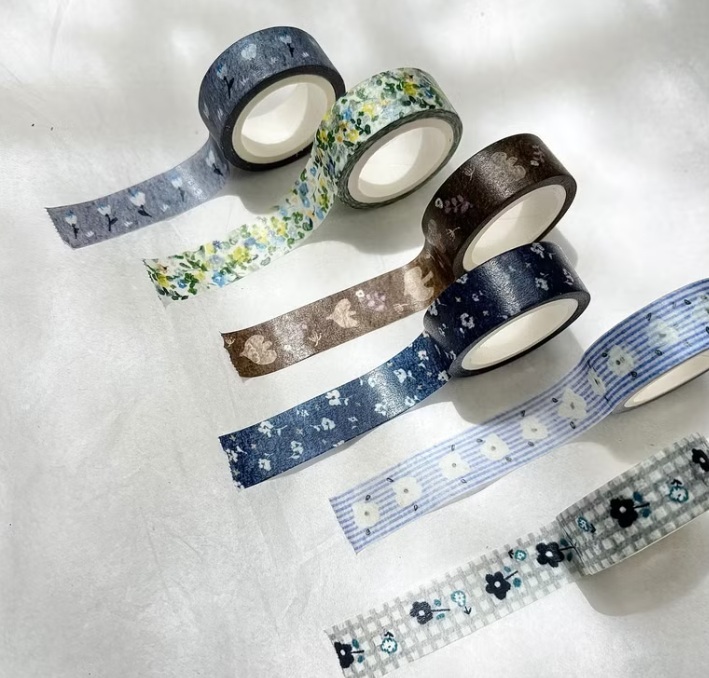 Pion．Deco tape 1.5cm和紙膠帶 共六款