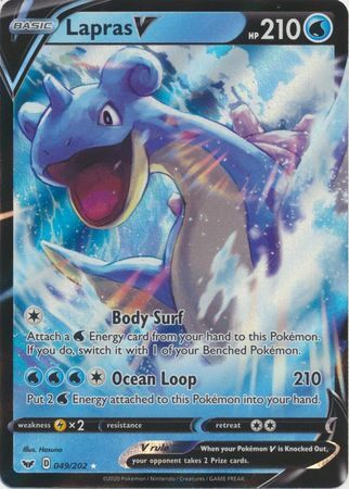 Lapras V - 049/202 - Ultra Rare
