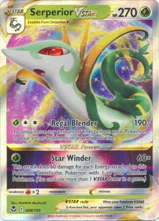 Serperior VSTAR - 008/195 - Ultra Rare