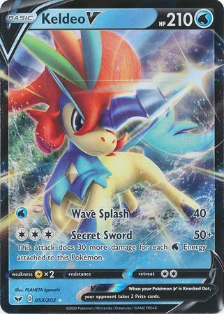 Keldeo V - 053/202 - Ultra Rare
