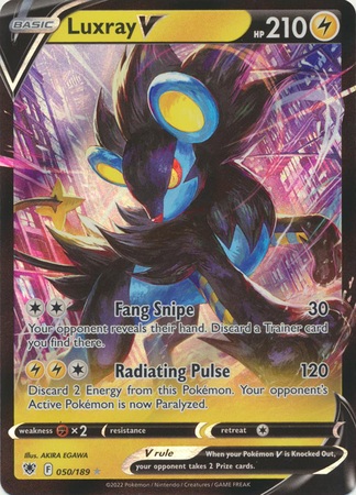 Luxray V - 050/189 - Ultra Rare