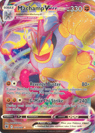 Machamp VMAX - 073/189 - Ultra Rare