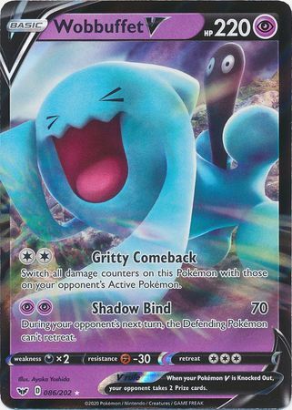 Wobbuffet V - 086/202 - Ultra Rare