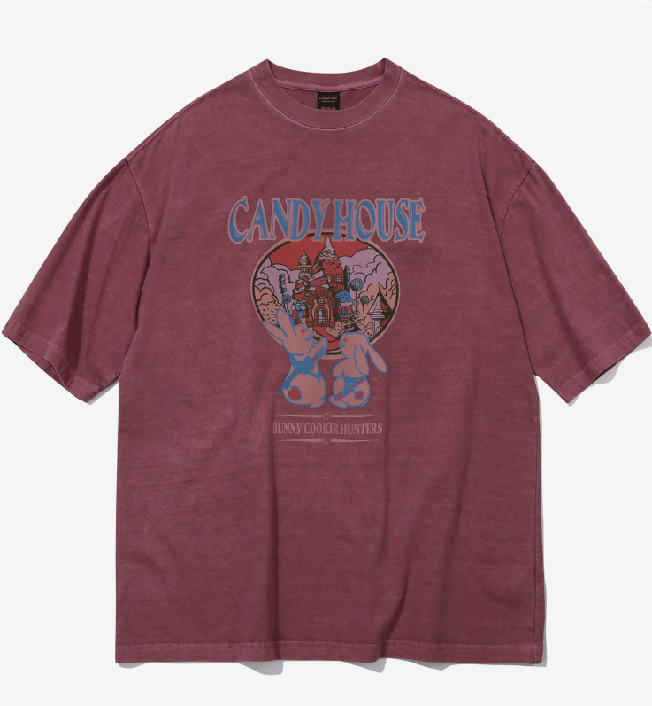 CPGN STUDIO / Candy House Pigment Short T-shirt / Dusty Pink /  JUL25