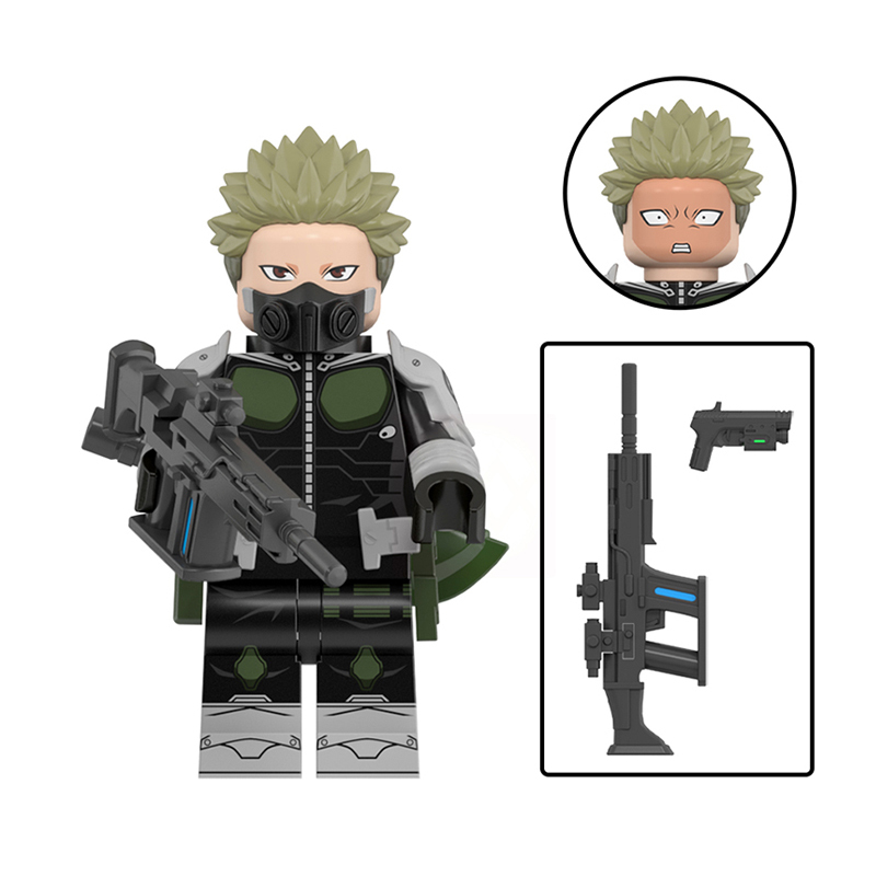 Kaiju No 8 Aoi Kaguragi Custom Minifigures Minifigs Fit Lego WM6197 WM2829