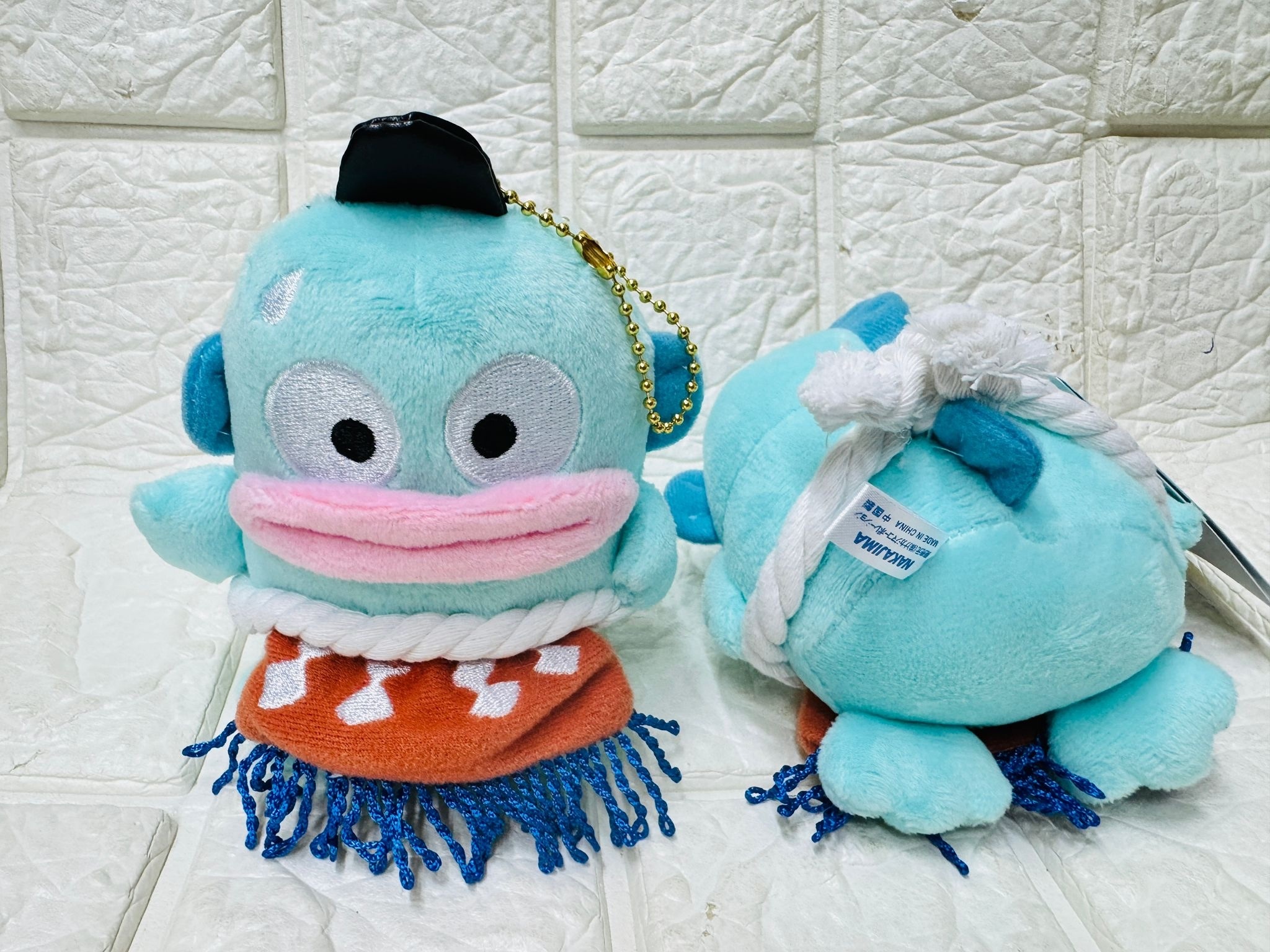 Hangyodon 水怪相撲手造型掛件公仔