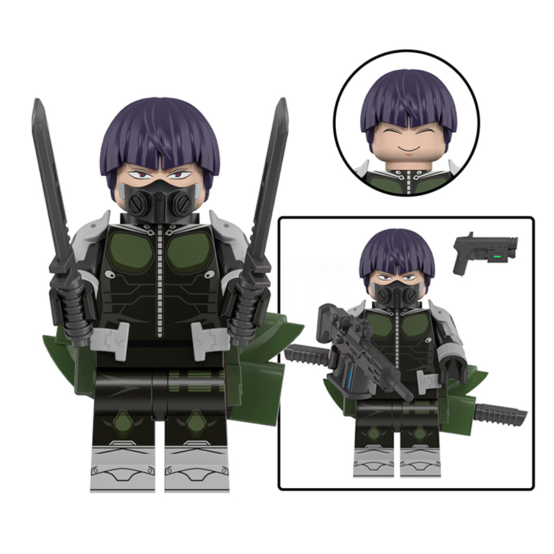 Kaiju No 8 Soshiro Hoshina Custom Minifigures Minifigs Fit Lego WM6197 WM2830