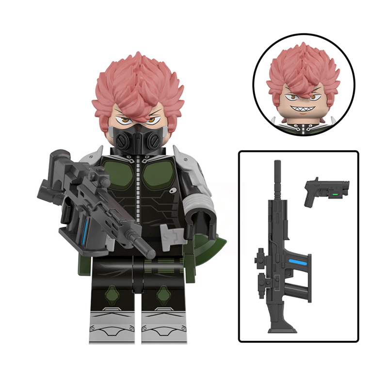 Kaiju No 8 Iharu Furuhashi Custom Minifigures Minifigs Fit Lego WM6197 WM2831