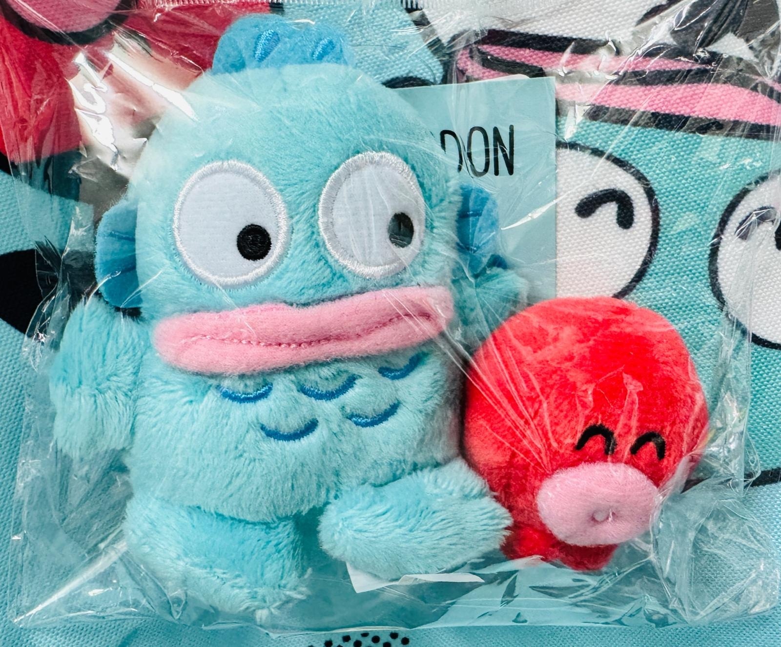 Hangyodon 水怪與小百合掛件公仔 (2size)