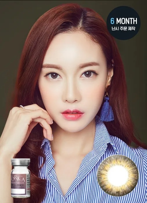 [散光] Lensme Torica Romeo Gray｜半年拋散光彩妝隱形眼鏡｜每樽1片