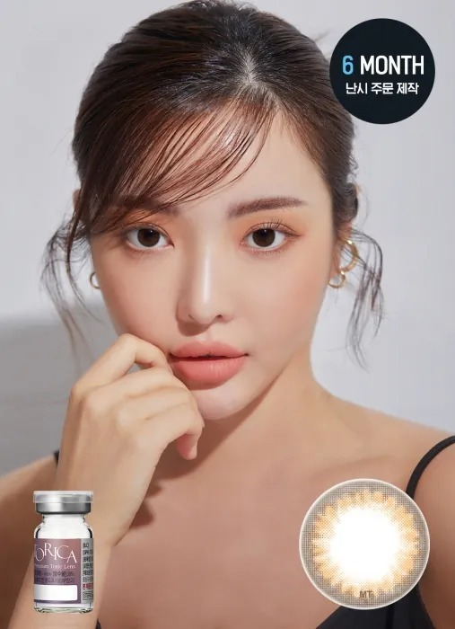 [散光] Lensme Torica Lace Brown｜半年拋散光彩妝隱形眼鏡｜每樽1片