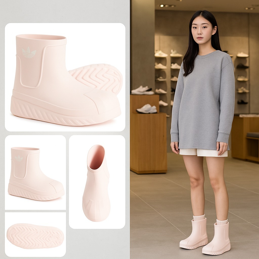 【預購】Adidas AdiFOM Superstar G071503 女裝雨靴