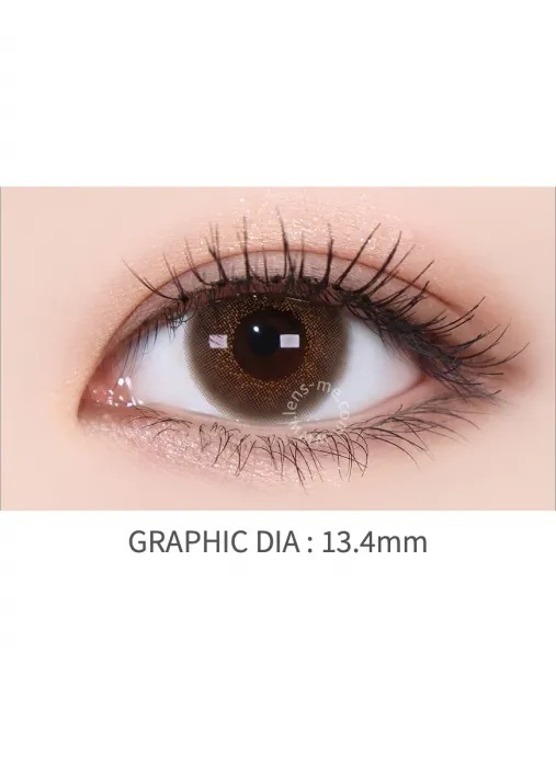 [散光] Lensme Torica Rakel Brown｜半年拋散光彩妝隱形眼鏡｜每樽1片