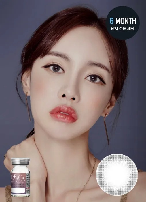 [散光] Lensme Torica Lagoon Gray｜半年拋散光彩妝隱形眼鏡｜每樽1片