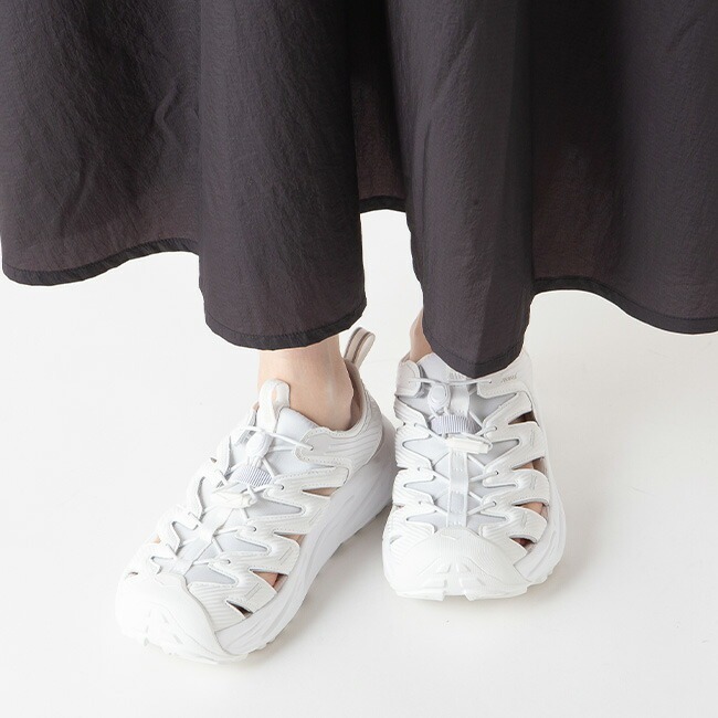 預購┃HOKA ONE ONE Hopara 戶外 機能 涼鞋 白色