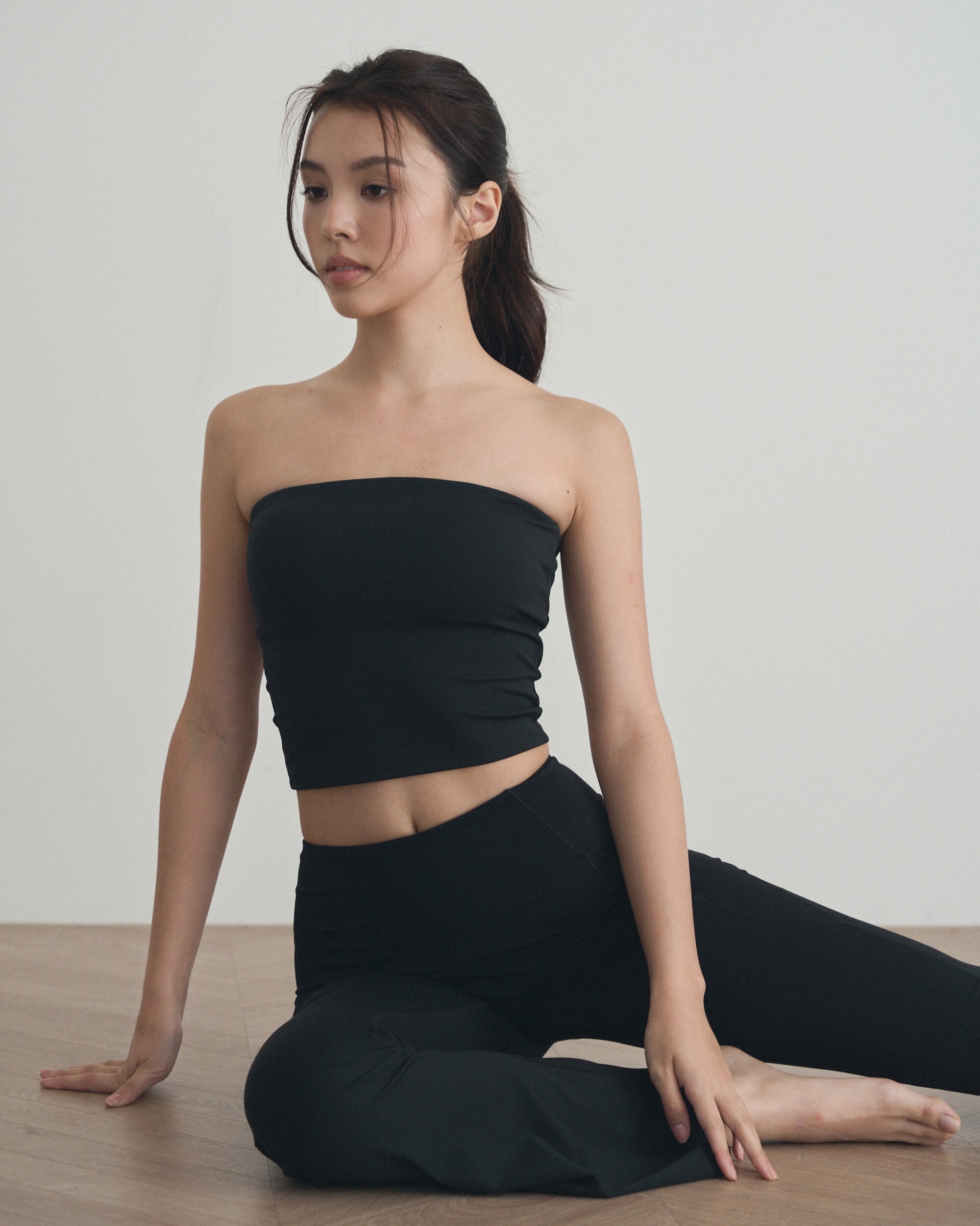 平口防震背心-經典黑