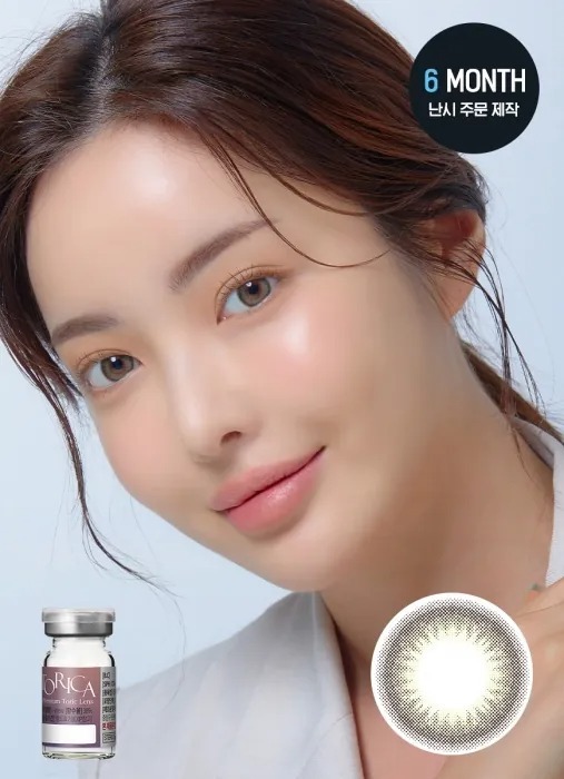 [散光] Lensme Torica Demeure Gray｜半年拋散光彩妝隱形眼鏡｜每樽1片