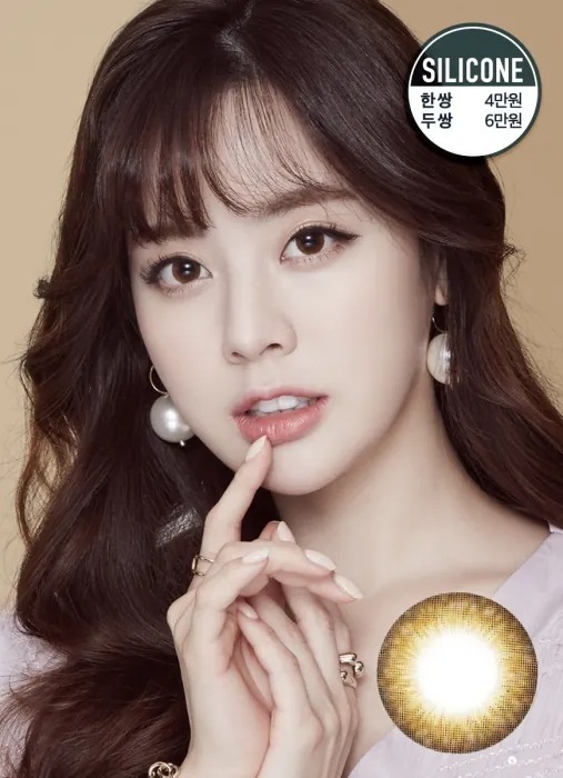 Lensme YOZO Lace Brown｜季拋彩妝矽水凝膠隱形眼鏡｜每樽1片