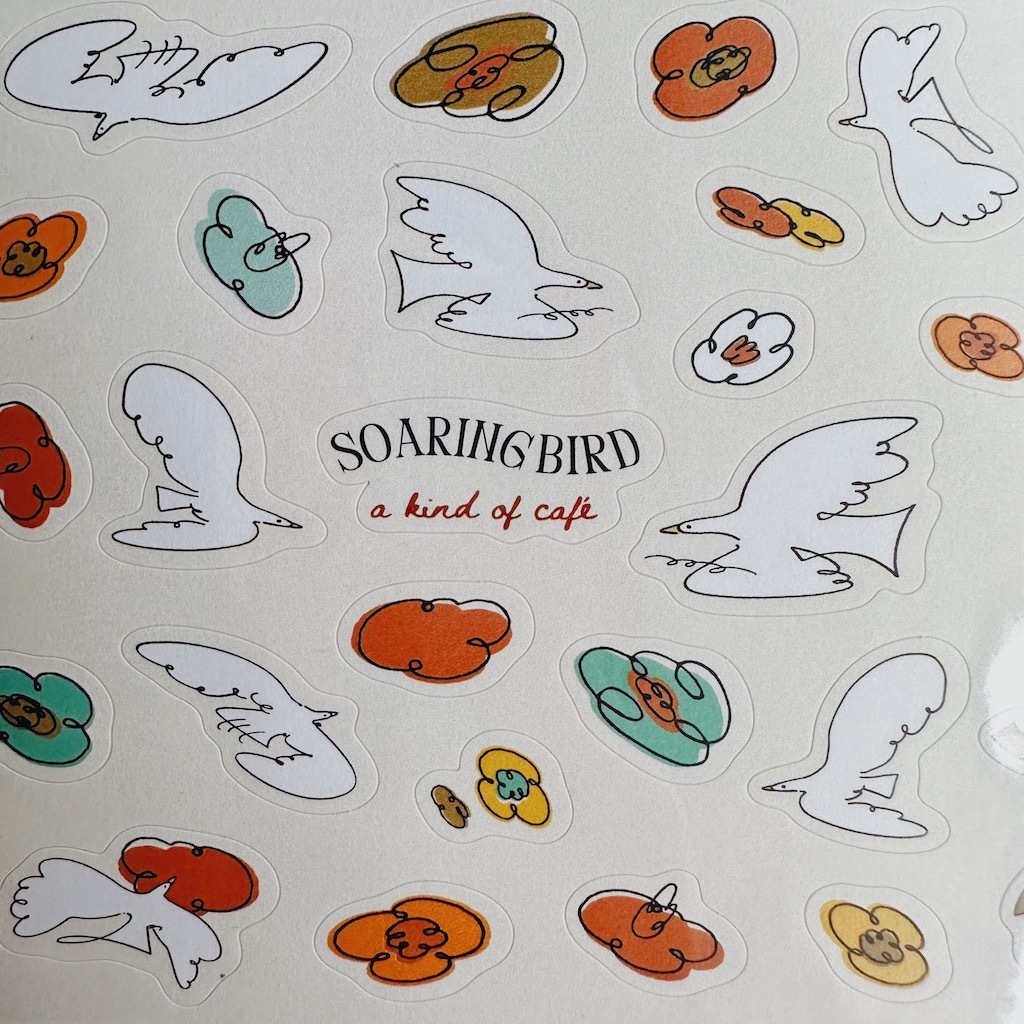 卷卷花鳥 繪本系列貼｜什物 A KIND OF CAFE
