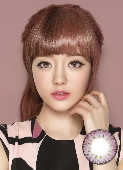 Lensme OMYO Pink｜季拋彩妝隱形眼鏡｜每樽1片