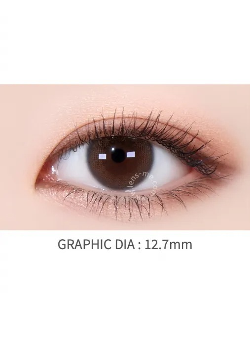 Lensme Zeki Brown｜季拋彩妝隱形眼鏡｜每樽1片