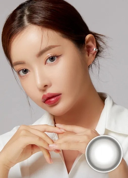 Lensme Glow Bell Gray｜季拋彩妝隱形眼鏡｜每樽1片