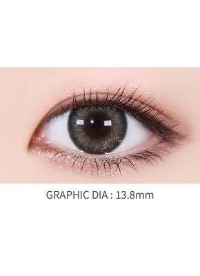 Lensme Cubism Silifit Plumdy Gray｜季拋彩妝矽水凝膠隱形眼鏡｜每盒1片