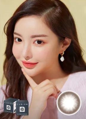 Lensme Cubism Silifit Ludia Choco｜季拋彩妝矽水凝膠隱形眼鏡｜每盒1片