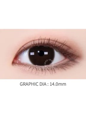 Lensme Cubism Silifit Ludia Choco｜季拋彩妝矽水凝膠隱形眼鏡｜每盒1片