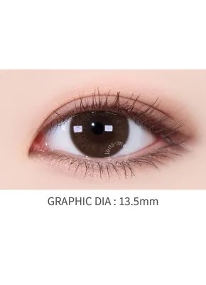 Lensme Cubism Silifit PLY Choco｜季拋彩妝矽水凝膠隱形眼鏡｜每盒1片