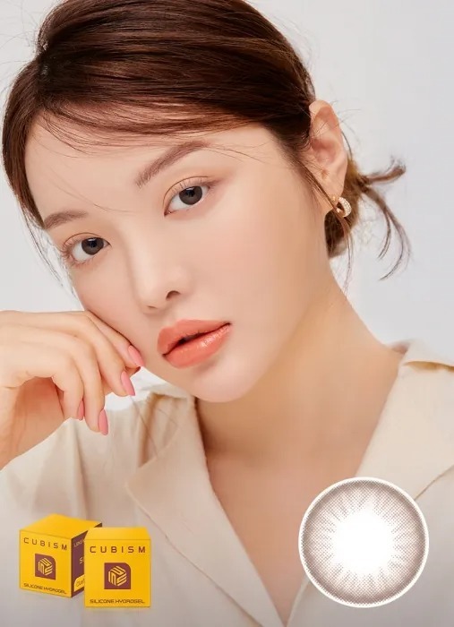 Lensme Cubism Silifit PLY Choco｜季拋彩妝矽水凝膠隱形眼鏡｜每盒1片