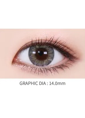 Lensme Cubism Silifit Dive Gray｜季拋彩妝矽水凝膠隱形眼鏡｜每盒1片