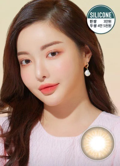 Lensme YOZO Natural Brown｜季拋彩妝矽水凝膠隱形眼鏡｜每樽1片